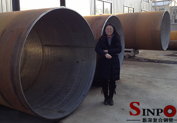 安徽省天康采購新澎DN1820雙金屬復合管